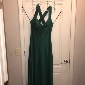 Floor length Calvin Klein gown